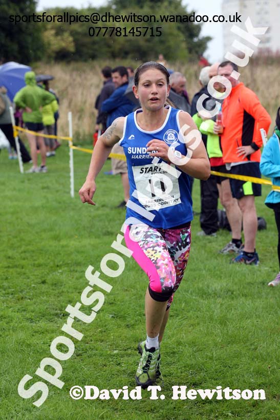 Senior women, Sunderland Harriers Open Cross Counry, Farringdon Park, Sunderland. Photo: David T. Hewitson/Sports for All Pics